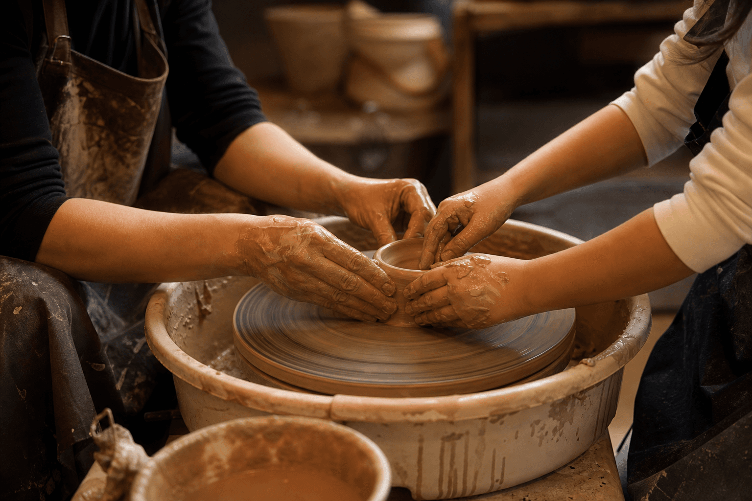 Stage initiation poterie