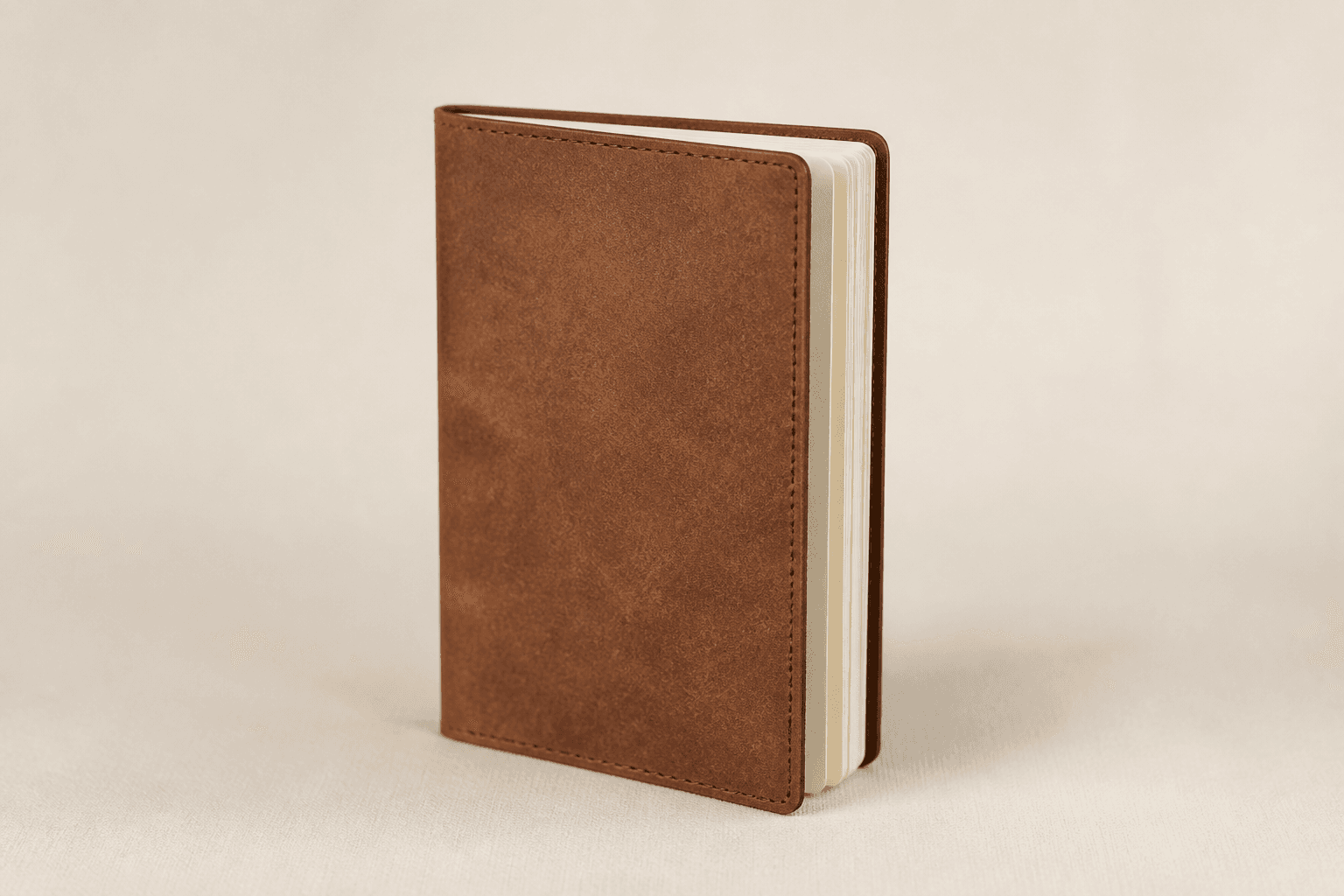 Carnet cuir recyclé A6